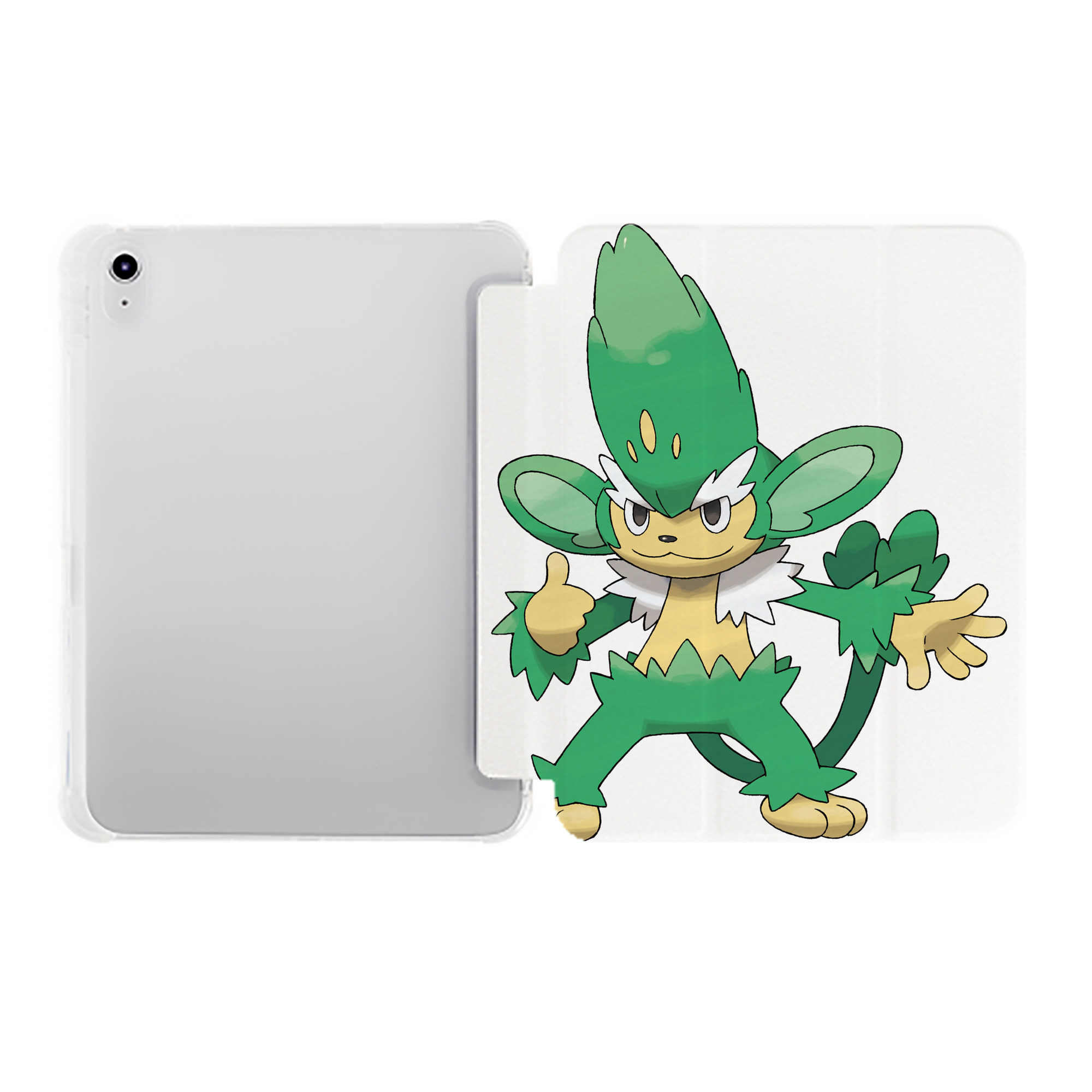（画像用） ポケットモンスター Pokémon IPad ケース ペン収納付き 三つ折りスタンド PUレザー×シリコン 対応機種9.5/10.5/10.9インチ